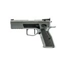 Pistolet PHOENIX Redback Gen 2 Acier/Acier SA/DA Inox Fibre Optique rouge 9x19