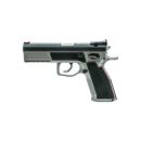 Pistolet PHOENIX Redback Gen 2 Acier/Acier SA/DA Bi-Ton Fibre Optique rouge 9x19