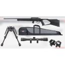 PACK 1 carabine REGENT RBA 1 CAL 22LR 20'' chargeur 10 coups (BIPIED, Lunette 4X32, MONTAGE ET FOURREAU)