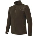 Gilet polaire BERETTA hp logo w full zip marron 