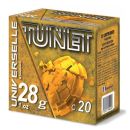 Munitions Cartouches Tunet UNIVERSELLE Cal.20 28g N°7.5