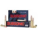 Munitions HORNADY Cal.30-30 SUBSONIC SUB-X 175GR 