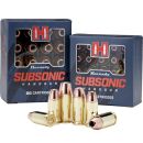 Munitions HORNADY cal.9x19 sub-x subsonic 147gr par 25