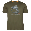 T-shirt PINEWOOD fish olive