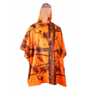 Pancho de pluie TREELAND ghostcamo orange T.U