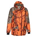 Veste de chasse PERCUSSION grand nord ghostcamo orange fluo new