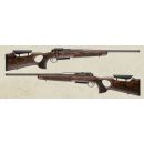 Carabine Mauser M25 max cal.30-06 bois trou de pouce GAUCHER canon 51cm filetée 