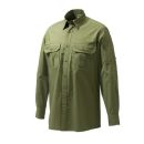 Chemise BERETTA mortirolo manche longues olive 