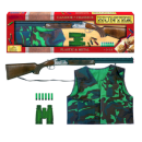 Kit de fusil jouet avec gilet de chasse et jumelles jeu PARABELLUM