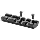 Rail court 55 mm Recknagel pour express bettinsoli  avant 3 trous 