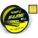 Tresse pour silure BLACK CAT S-line jaune 0.38mm 40kg 250m