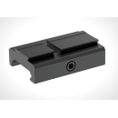 Rail adaptateur VECTOR OPTICS weaver 21mm vers point rouge type accro