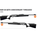 Carabine Browning BAR 4X 60ème anniversaire série limitées IWA 2026 cal 30.06 avec crosse trou de pouce noire