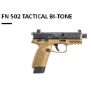 Pistolet FN Herstal 502 tactical bi-tone cal 22lr