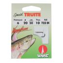 Hameçons montés RAGOT spécial truite n°8/18