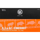 Munitions RWS cal.9.3x62 cineshot 196gr 12.7g par 50