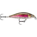 Leurre semi plongeant RAPALA x light minnow raimbow truite 5cm