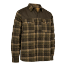 Chemise DEERHUNTER matelassée Elbert marron