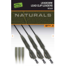  Bas de ligne FOX edges naturals leadcore power grip lead clip 75cm