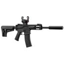 Pack carabine KRISS DMK22S cal.22lr 25cps + point rouge Falke + silencieux 