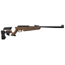 Carabine à air comprimé BO MANUFACTURE break barrel quantico cal.4.5 - 19.9j tan + lunette