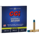 Munitions CCI cal.22wmr shotshell 12 plomb 31gr par 20 
