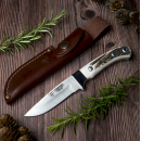 Couteau CUDEMAN jager 150-c manche cerf 20.5cm + étui 