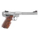 Pistolet Ruger Mark IV hunter inox fluté cal. 22lr