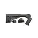 Kit crosse et poignée tactique DLG TACTICAL pour fusil molo bekas noir