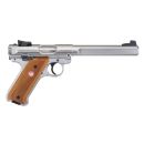 Pistolet RUGER cal.22lr mark IV inox compétition 6.88
