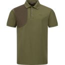 Polo BLASER Shooting Patch olive