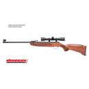 Carabine à air comprimé WEIHRAUCH HW 30S bois Cal.4.5  7,5 joules