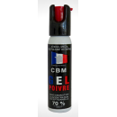 Aérosol de défense CBM pepper gel 25ml