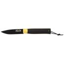 Couteau pliant José Da Cruz luxurious inox lame 85mm manche ébène dragonne