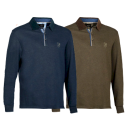 Sweat Polo PROHUNT labrador bleu