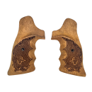 POIGNEE BOIS ERGONOMIQUE LOGO TAURUS POUR REVOLVER TAURUS