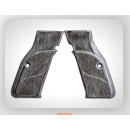 PLAQUETTES BOIS LAMINE MBT pour CZ SHADOW GRIS