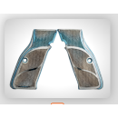 PLAQUETTES BOIS LAMINE MBT pour CZ SHADOW BLEU CIEL