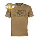 T-shirt de chasse PERCUSSION enfant sanglier