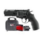 Pack pistolet UMAREX tornado co2 cal.4.5mm + laser + fourreau et CO2