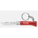  Couteau pliant porte-clés OPINEL rouge N°4 inox