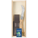 Couteau pliant OPINEL plumier champignon N°08 chêne avec étui 