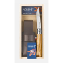 Couteau pliant OPINEL plumier n°08 olivier avec étui 