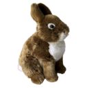 Peluche lièvre assis 20cm
