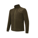 Veste BERETTA polaire hp logo avec fermeture verte mousse