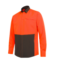 Chemise BERETTA thorn resistant marron et orange 