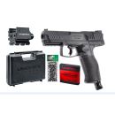 Pack pistolet UMAREX tpx 50 t4e gen2 cal.50 avec laser + 100 billes + 5 CO2 + mallette 