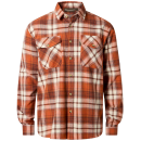 Chemise PINEWOOD härjedalen terracotta et marron