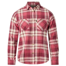 Chemise PINEWOOD härjedalen femme rose et blanche 
