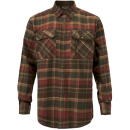 Chemise PINEWOOD prestwick exclusive verte et terracotta
